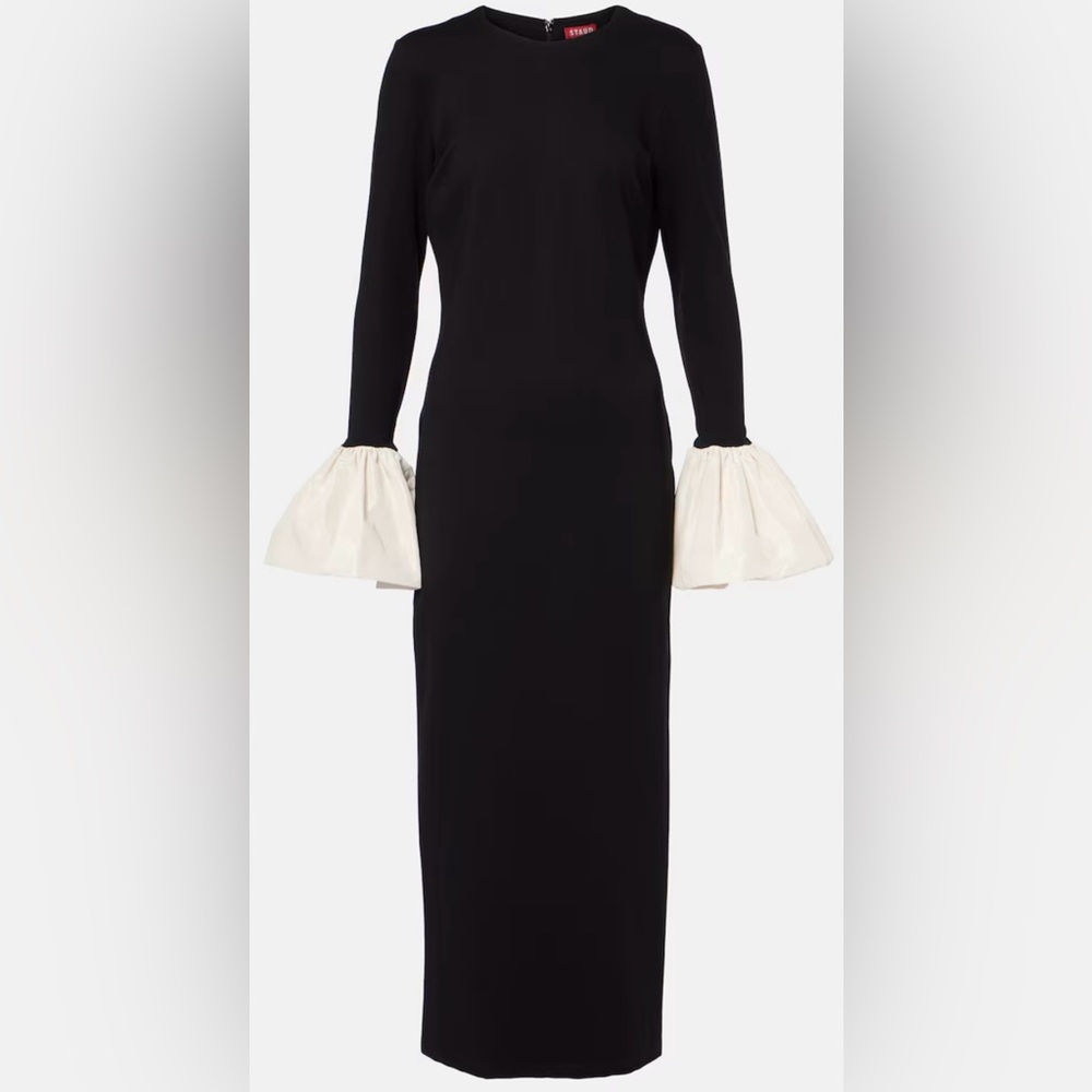 Staud Black Dress